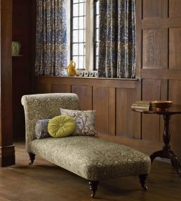 Bluebell Fabric by Morris & Co Seagreen/Vellum