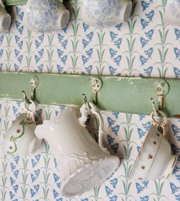 Bluebells Wallpaper by Barneby Gates Blue/Green
