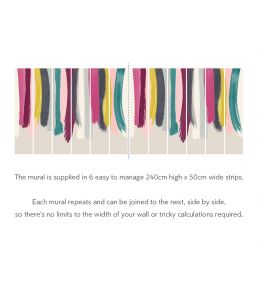 Blurred Lines Mural by Ohpopsi Sangria