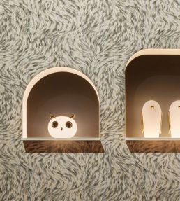 Blushing Sloth Wallpaper by Moooi Smoke
