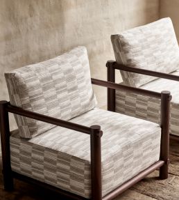 Boardwalk Fabric by Mark Alexander Indigo