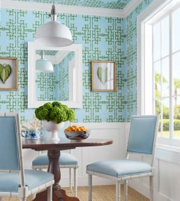 Boca Bamboo Wallpaper by Thibaut Green