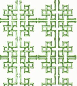 Boca Bamboo Wallpaper by Thibaut Green