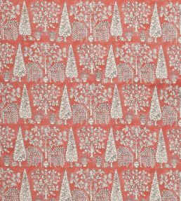 Bohemian Forest Fabric by Jim Thompson No.9 Russet