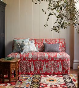 Bohemian Forest Fabric by Jim Thompson No.9 Silva