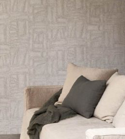 Bojagi Wallpaper by Arte Deep Indigo