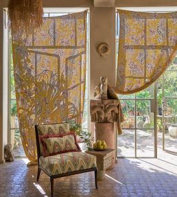 Bombazine in Ledbury Fabric by Liberty Lapis