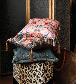 Bonita Cushion 50 x 50cm by Romo Chateau Rose
