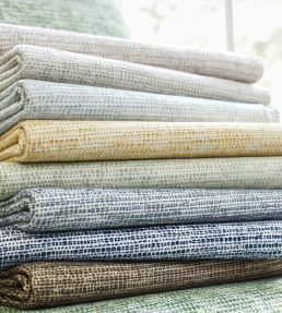 Borealis Fabric by Thibaut Espresso