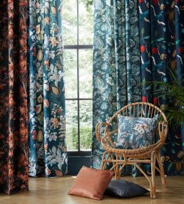 Borneo Fabric by Ashley Wilde Forest