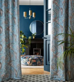 Borneo Fabric by Ashley Wilde Forest