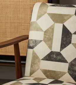Borodin Fabric by James Malone Blue