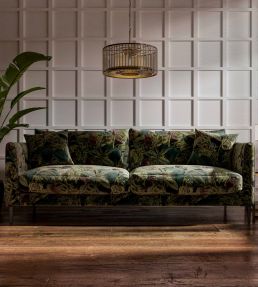 Botanica Fabric by Warwick Nightshade