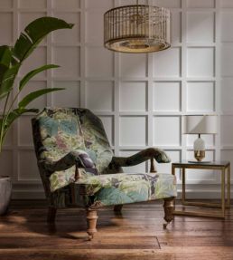Botanica Fabric by Warwick Nightshade
