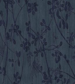 Botanical Trail Wallpaper by Eijffinger Blue