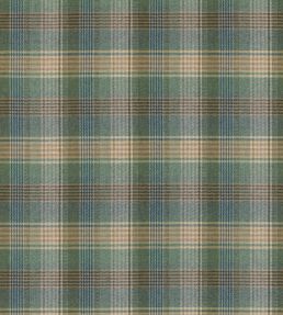 Braemar Fabric by Mulberry Home Teal