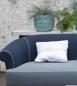 Brera Lino Fabric by Designers Guild Terracotta