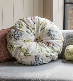 Brigitte Fabric by Clarke & Clarke Pewter/Chartreuse