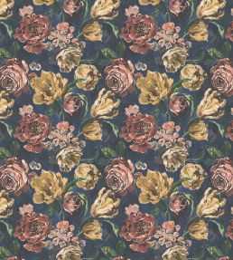 Bronte Wallpaper by Arley House Finch Blue