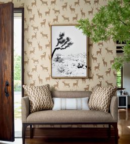 Bucks Wallpaper by Thibaut Mineral