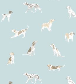 Buddy Wallpaper by Anna French Robin's Egg