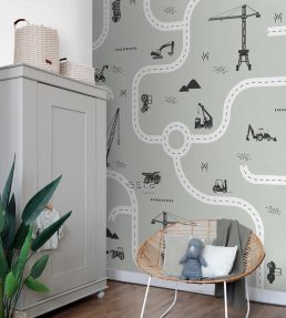 Building Site Mural by Today Interiors 58