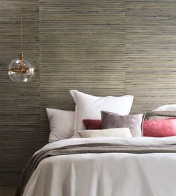 Buri Wallpaper by Casamance Sable