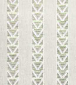 Burton Stripe Fabric by Anna French Lavender and Sage