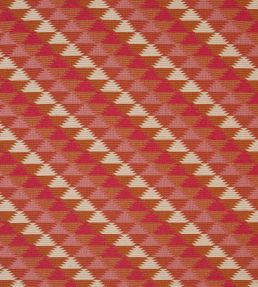 Busy Lizzie Fabric by Christopher Farr Cloth Hot Pink