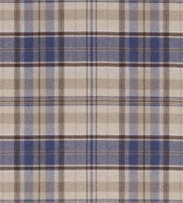 Byron Fabric by Sanderson Indigo/Stone