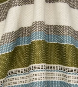 Cabana Stripe in Dixster Fabric by Liberty Pewter
