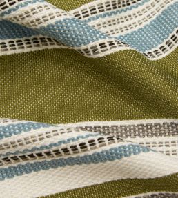 Cabana Stripe in Dixster Fabric by Liberty Pewter