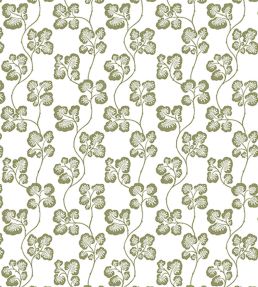 Cabbage Check Fabric by Josephine Munsey Olive