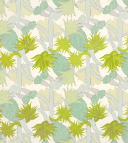 Cactus Flower Wallpaper by Christopher Farr Cloth Aruba