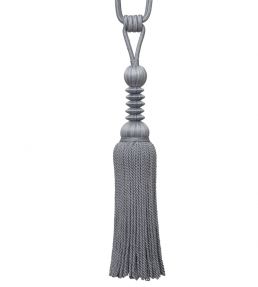 Caitlin Single Tassel Tieback Trimming by Samuel & Sons Heron Blue