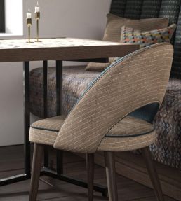 Calcutta Fabric by Warwick Taupe