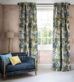 Calla Lily Fabric by Osborne & Little Azure