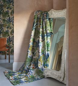 Calla Lily Fabric by Osborne & Little Azure