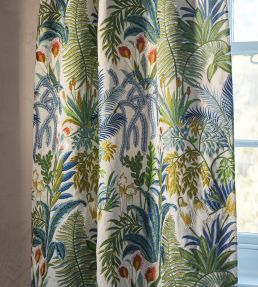 Calla Lily Fabric by Osborne & Little Azure