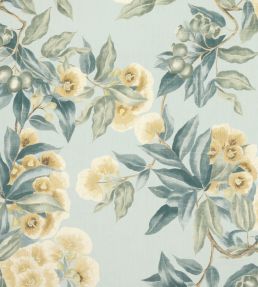 Camellia Garden Fabric by Anna French Soft Gold