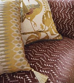 Momiji Fabric by Camengo Terracotta