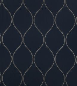 Cameo Fabric by Mark Alexander Blueberry