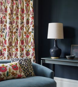 Camille Fabric by Jane Churchill Blue/Green