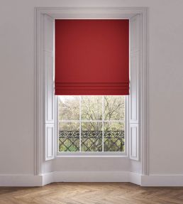 Campbell Fabric by Warner House Crimson