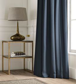 Campbell Fabric by Warner House Indigo