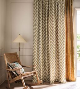 Canyon Fabric by Osborne & Little Indigo