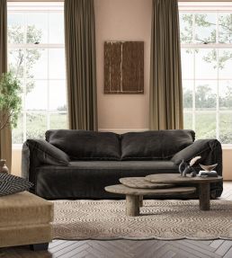 Cape Mohair Fabric by Warwick Thunder
