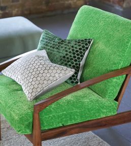 Cartouche Fabric by Designers Guild Malachite
