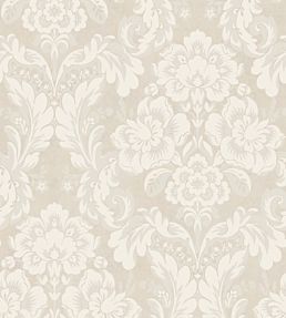 Demeure Wallpaper by Casadeco Beige