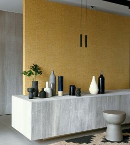 Caiman Wallpaper by Casamance Banane
